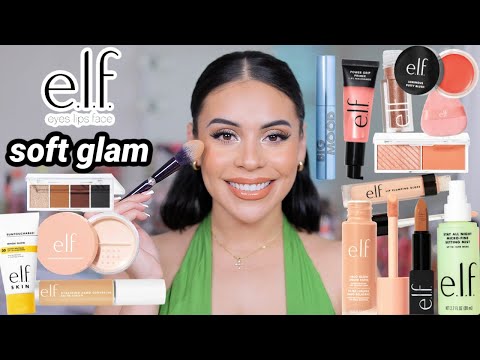 Soft Glam Using Only e.l.f. Makeup 😍 *Glowy & Long Lasting*