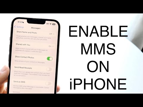 How To Enable MMS On iPhone! (2023)