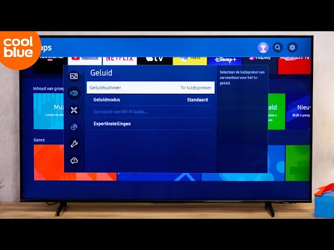 Hoe pas je de geluidsinstellingen van je Samsung tv aan?